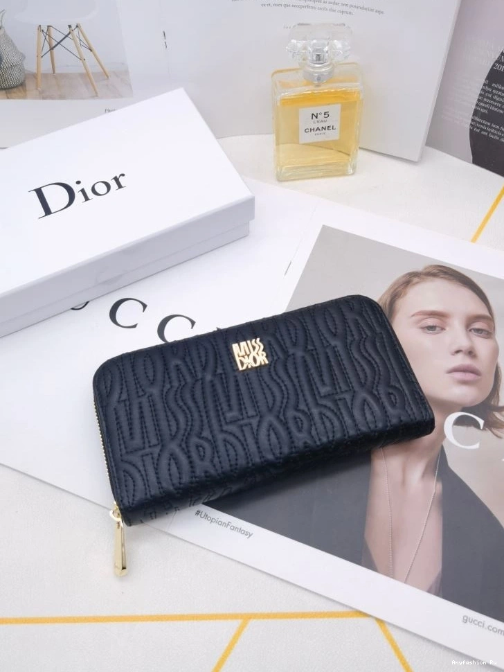 Dior Elegant Wallets Purse 86136 Christian 0629